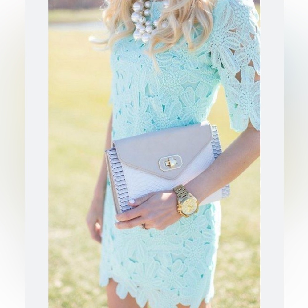 Felicity And Coco Belza Floral Lace Shift Dress